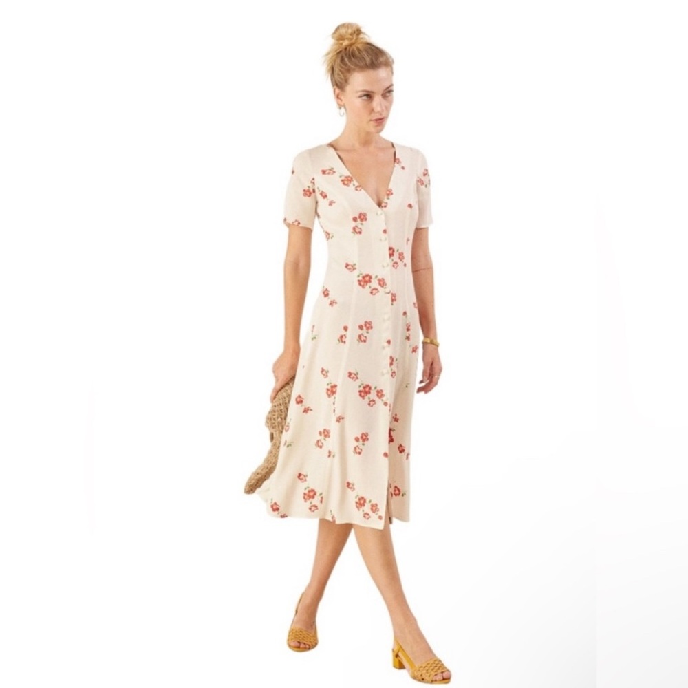 Reformation midi “Lockin” dress size 4